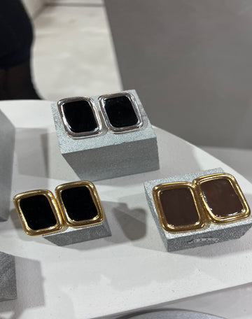 Aretes Elizabeth Mocca