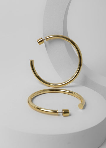 Aretes Orbit Gold