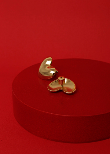 Aretes Love Love Gold
